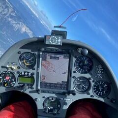 Flugwegposition um 10:26:04: Aufgenommen in der Nähe von 33018 Tarvis, Udine, Italien in 2848 Meter